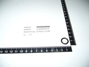 O-Ring 11×2.65