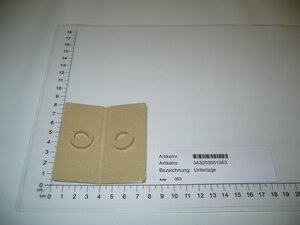 Plastic pad