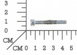 Inner hexagonal screw M5x35