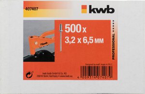 Blindnieten 3,2x6,5 mm 500Pack