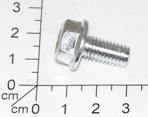 Six corner flange bolts