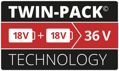 2x18V 4,0Ah PXC-Twinpack CB A1