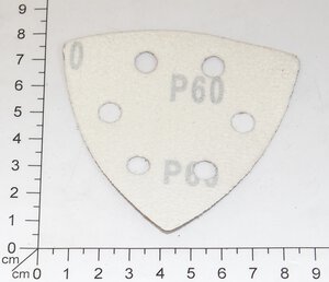 60# triangle sand paper