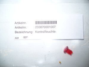 Kontrollleuchte