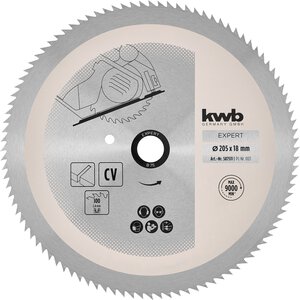 Profilholz-Kreissägeblätter für Handkreissägen Ø 205 x 18 mm