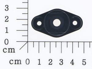 Rear holder of rubber support