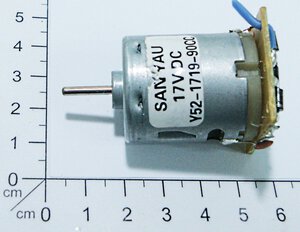 D.C Motor with PCB board