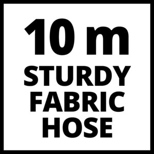 10 m Lay Flat Hose, Quick Connector