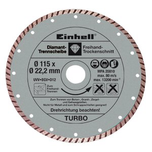 Diamond Cutting Discs 115mm,3p
