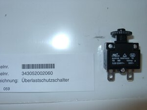 Überlastschutzschalter