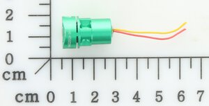 Straight line green laser modu