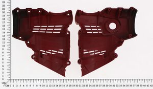 gear box assy (85+86) (E-Red)
