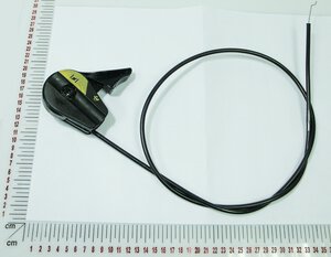 Gashebel mit Seilzug