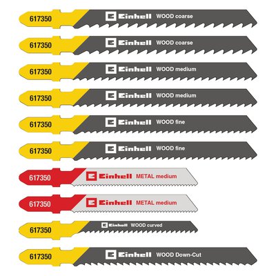 Jigsaw blades box 10-pcs T-Sh.