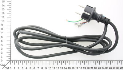 Netzleitung mit Stecker