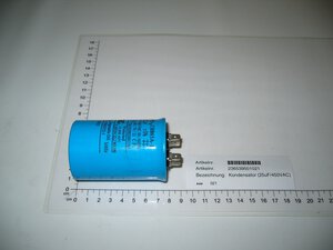 Kondensator (25uF/450VAC)