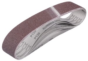 5-pc. Sanding Belt Set, Aluminium Oxide, 50 x 686 mm