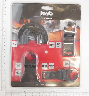 Multi-Tool-Set Ho,Ku 4tlg. - Ersatzteile / Zubehör - Einhell Service