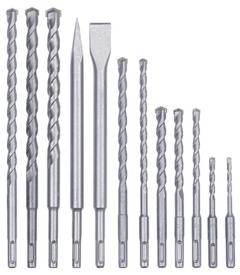 SDS-Plus Drill/Chisel Set 12pc