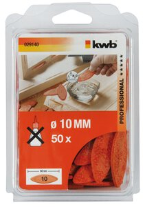 Vorgeleimte Holzverbinderplättchen