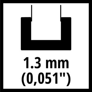 25 cm Pole Saw Guide Bar, 1.3 mm