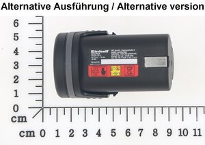 battery Li-Ion 12V / 1,5Ah