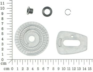 Spiral round of components