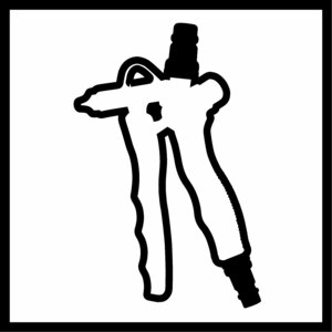 2-Wege Ausblaspistole