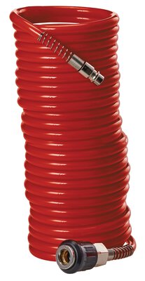 Spiral air hose 8m, 6mm dia
