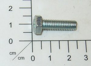 hexagon head screw M6x20