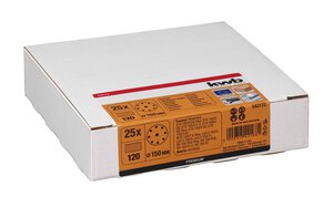 QUICK-STICK Schleifscheiben, HOLZ & METALL, Edelkorund, Ø 150 mm, gelocht, Festool, Profi-Sparpack (premium)