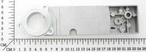 locating pin and fixing block