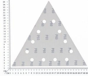 triangle disk sandpaper P60