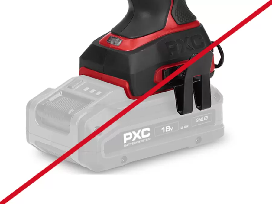 PXC Battery not included