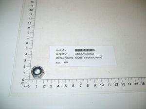 self-locked nut