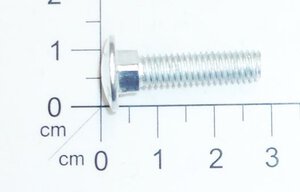 square bolt M6x24