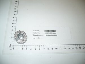 Tiefeneinstellung