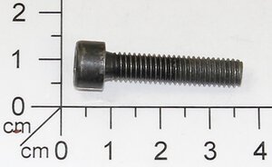 Hex screw M6x28