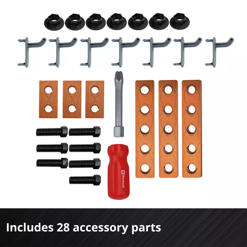 Einhell Toys Kids E-Case Work Bench 85pcs