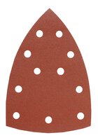 QUICK-STICK Schleifdreiecke, HOLZ & METALL, Edelkorund, 100 x 147 mm, Sparpack