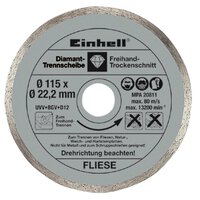 Diamond Cutting Discs 115mm,3p