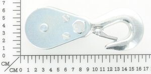 Umlenkrolle mit Haken