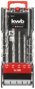 3-pc. Drill Bit Cassette Set