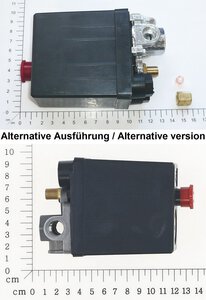 pressure switch with nut and