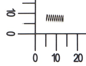 Druckfeder Federstahl Draht 0,3mm-6mm Außen 3-50mm Rückstell Federn Länge 305mm