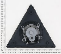 Delta-sanding plate complete