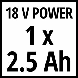 TE-CD 18/2 Li-i +22 (1x2,5 Ah)