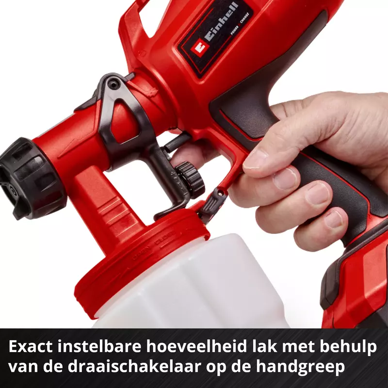 Einhell TC-SY 18/60 Li-Solo akkus festékszóró pisztoly - Akku és töltő