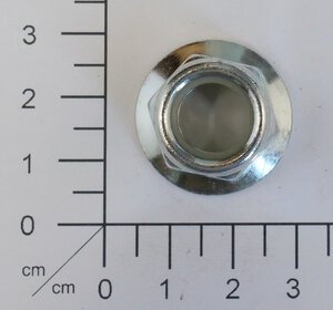 Hexagon lock nut M12