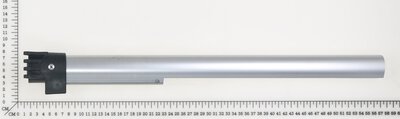 double channel aluminum tube a